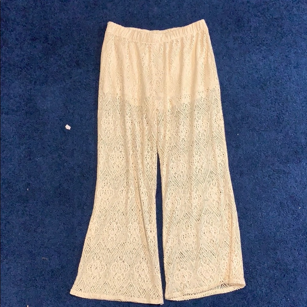 Lace pants